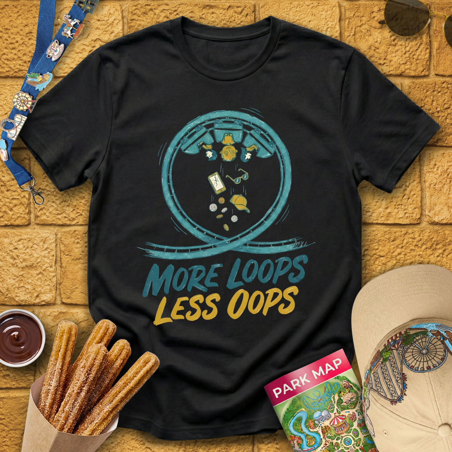 More Loops, Less Oops T-Shirt