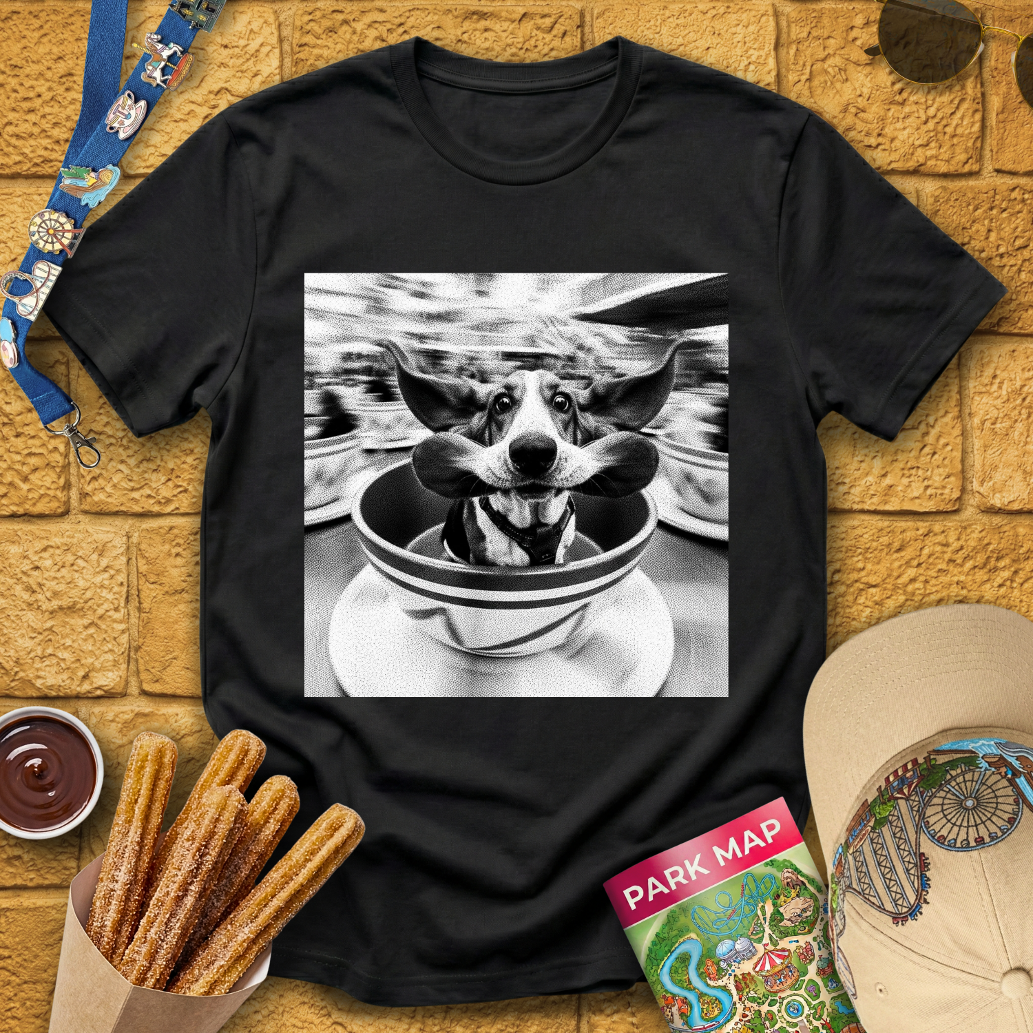 Basset Hound Teacup T-Shirt