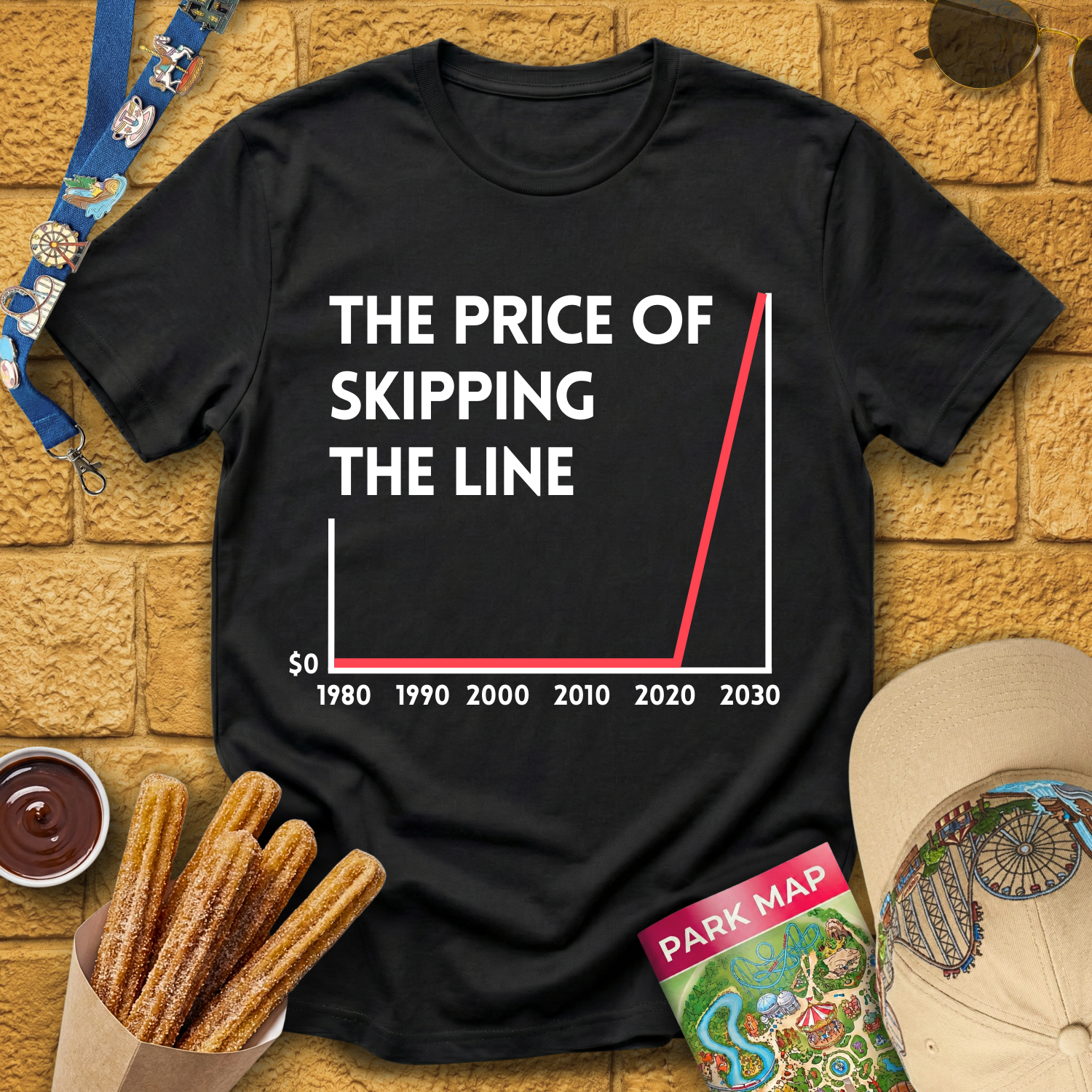 Price Of Line-Skipping T-Shirt