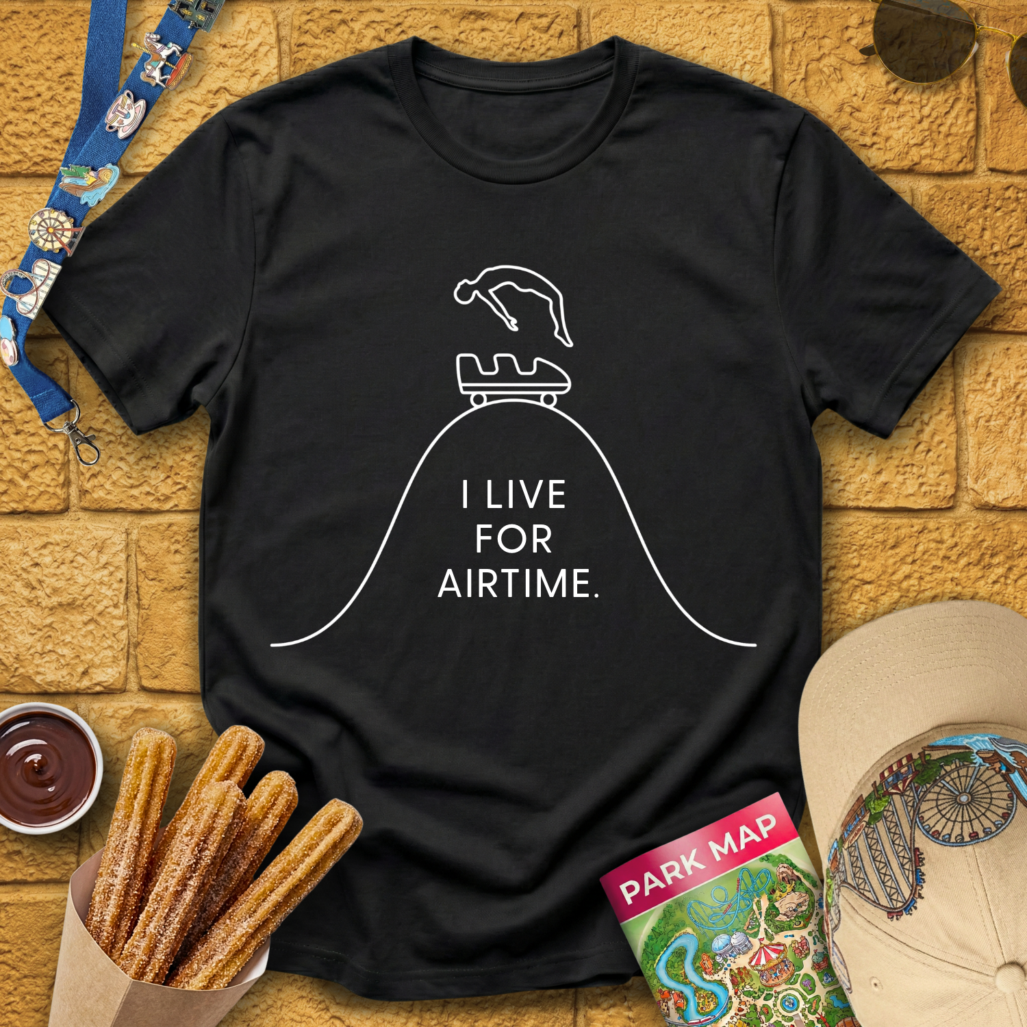 I Live For Airtime [Sleek] T-Shirt