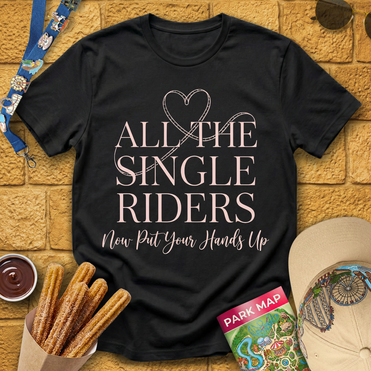All The Single Riders [Sleek] T-Shirt