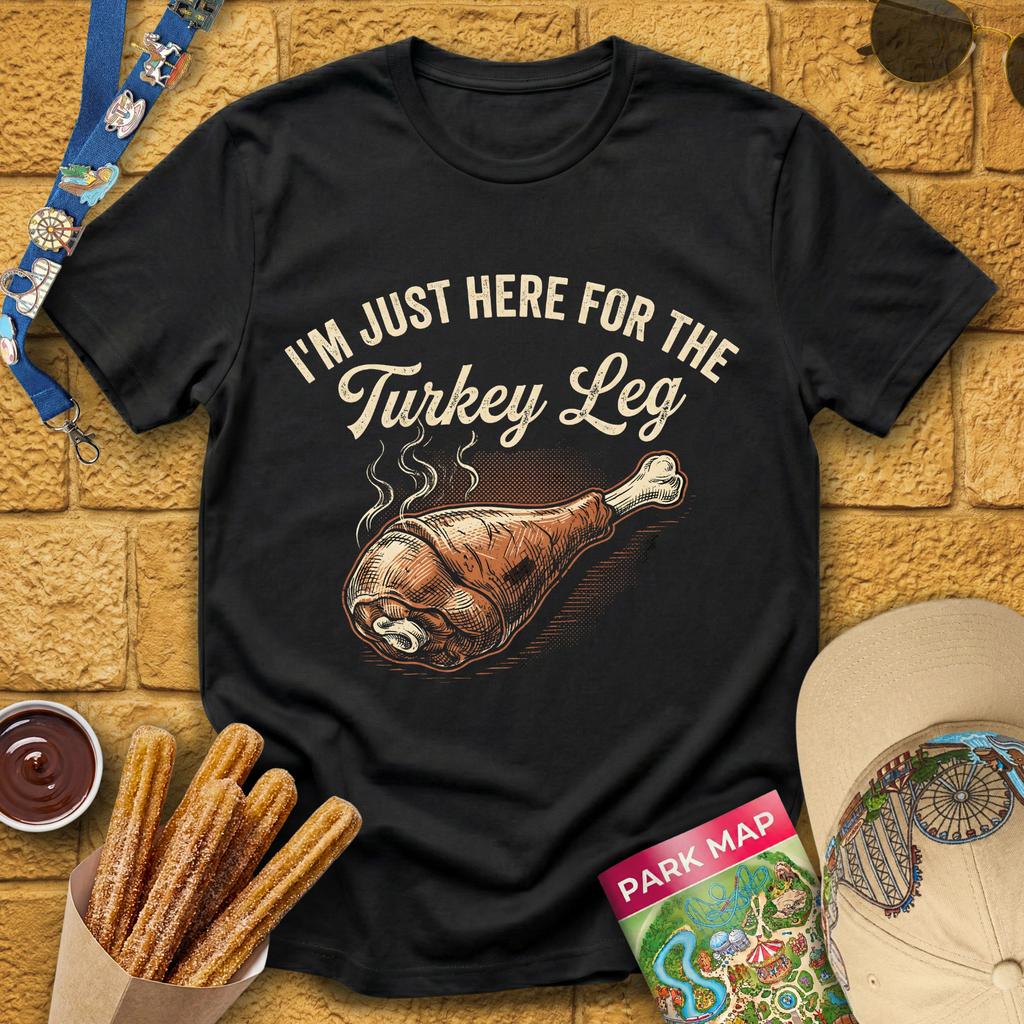 Here For Turkey Leg [Vintage] T-Shirt