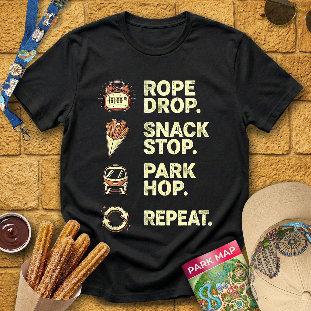 Rope Drop. Snack... [Bold] T-Shirt