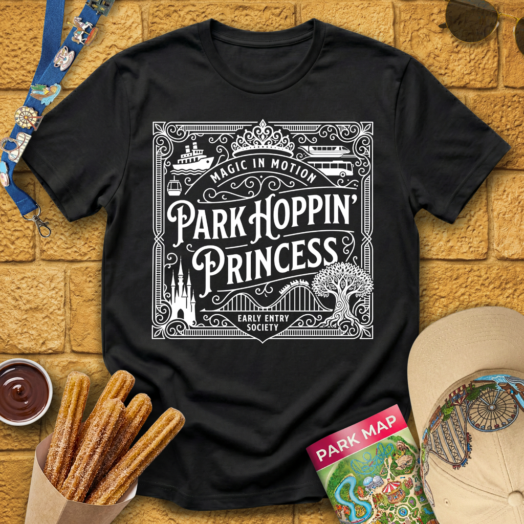 Park Hoppin' Princess [Victorian] T-Shirt