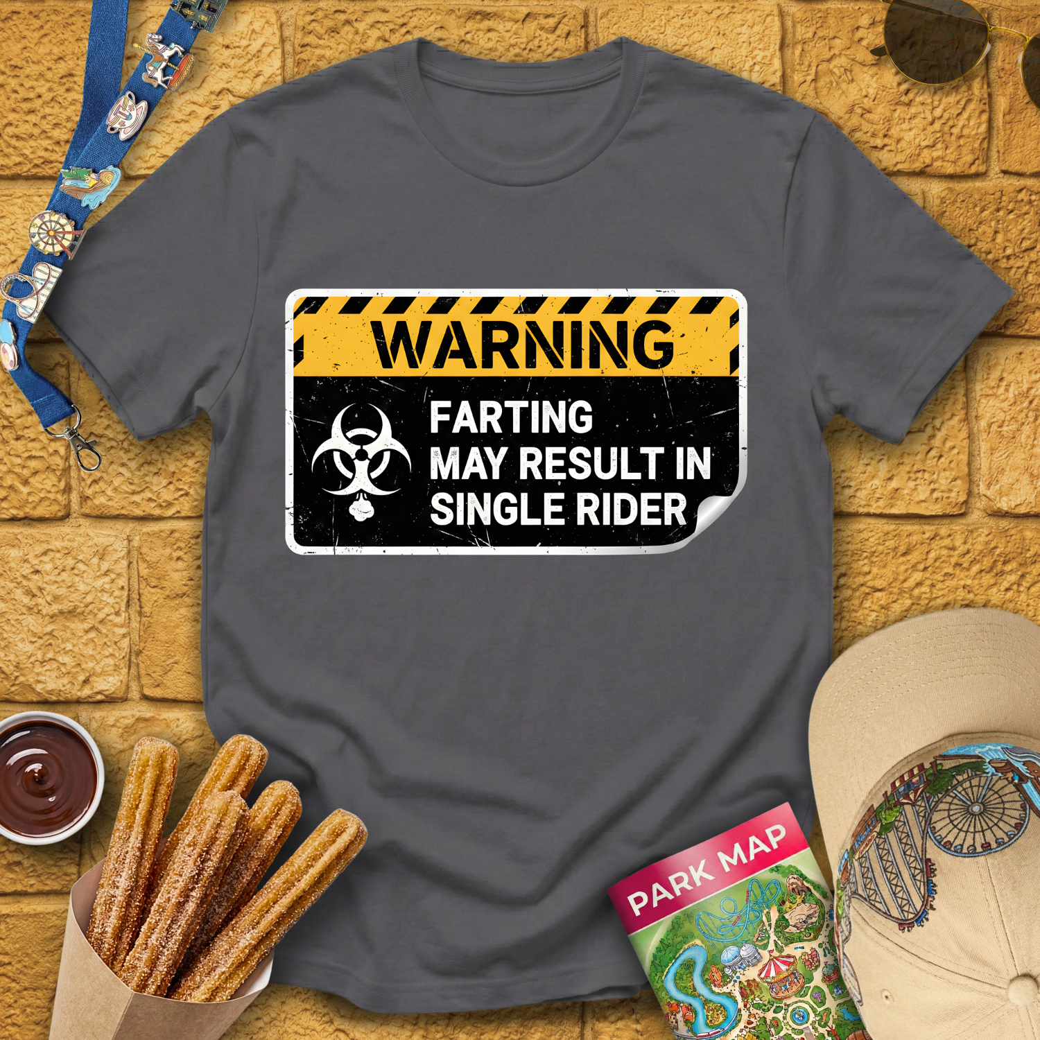 Farting Results In Single Rider T-Shirt