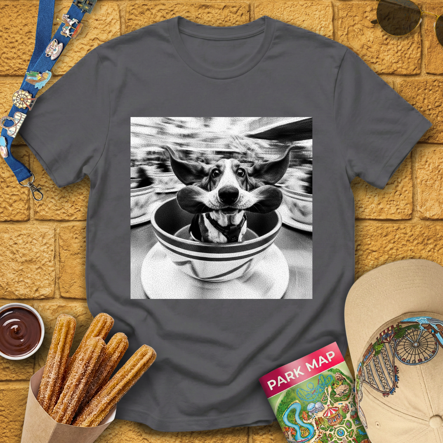 Basset Hound Teacup T-Shirt