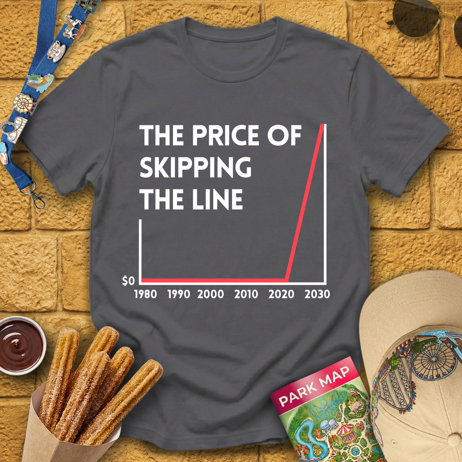 Price Of Line-Skipping T-Shirt