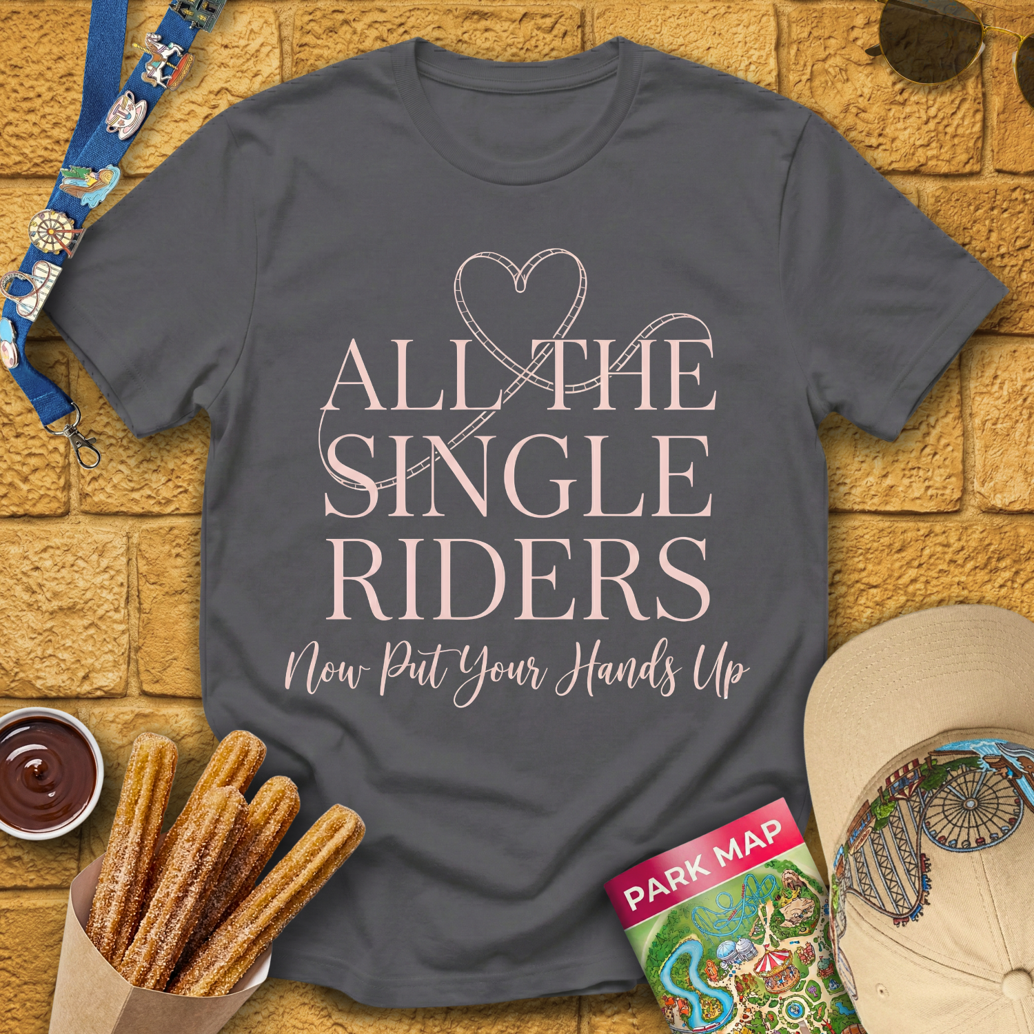All The Single Riders [Sleek] T-Shirt