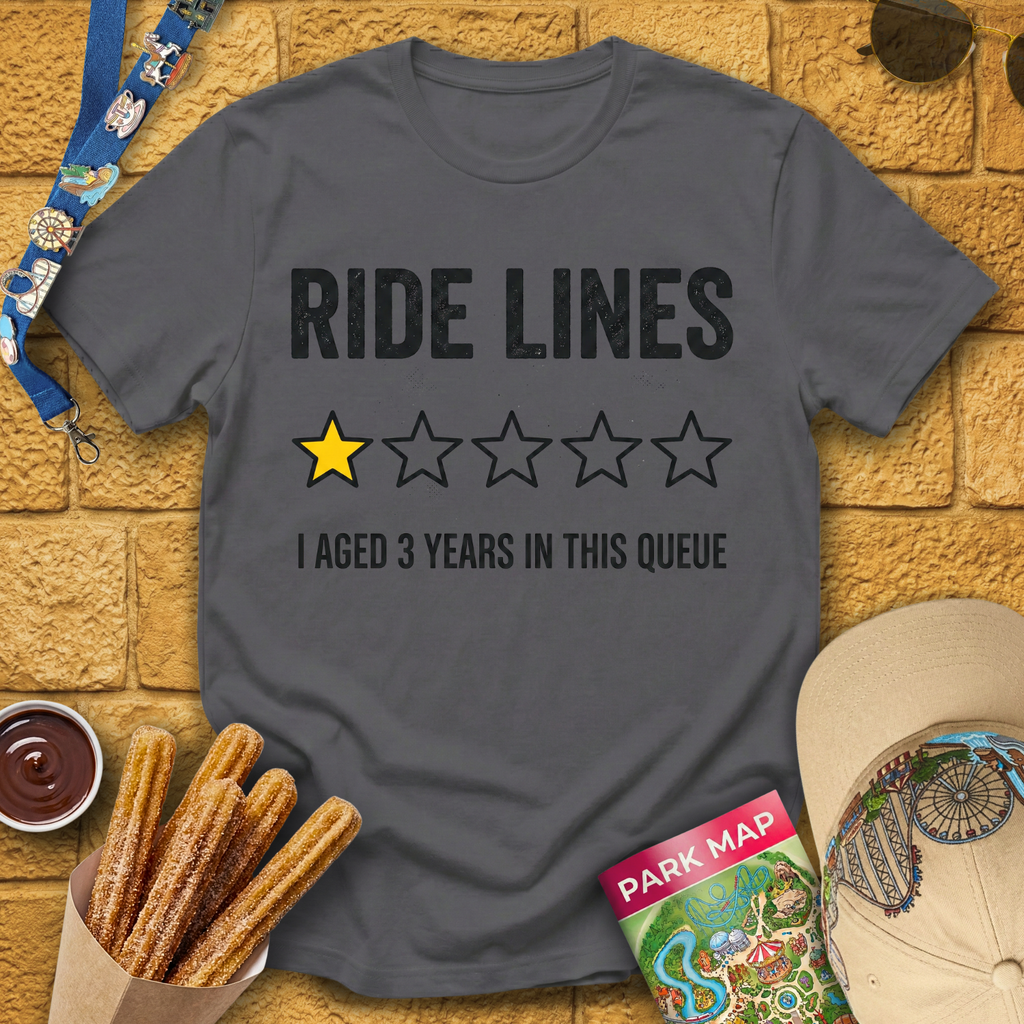 Ride Lines ★ ✰ ✰ ✰ ✰  T-Shirt
