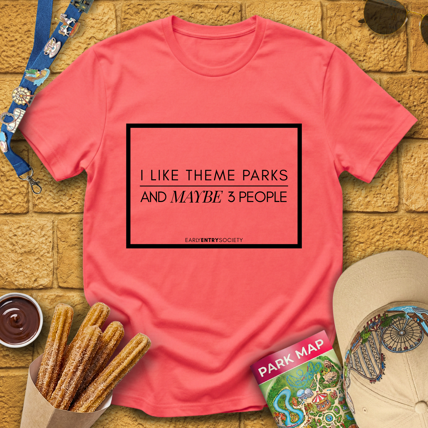 Parks & 3 People [Minimal] T-Shirt