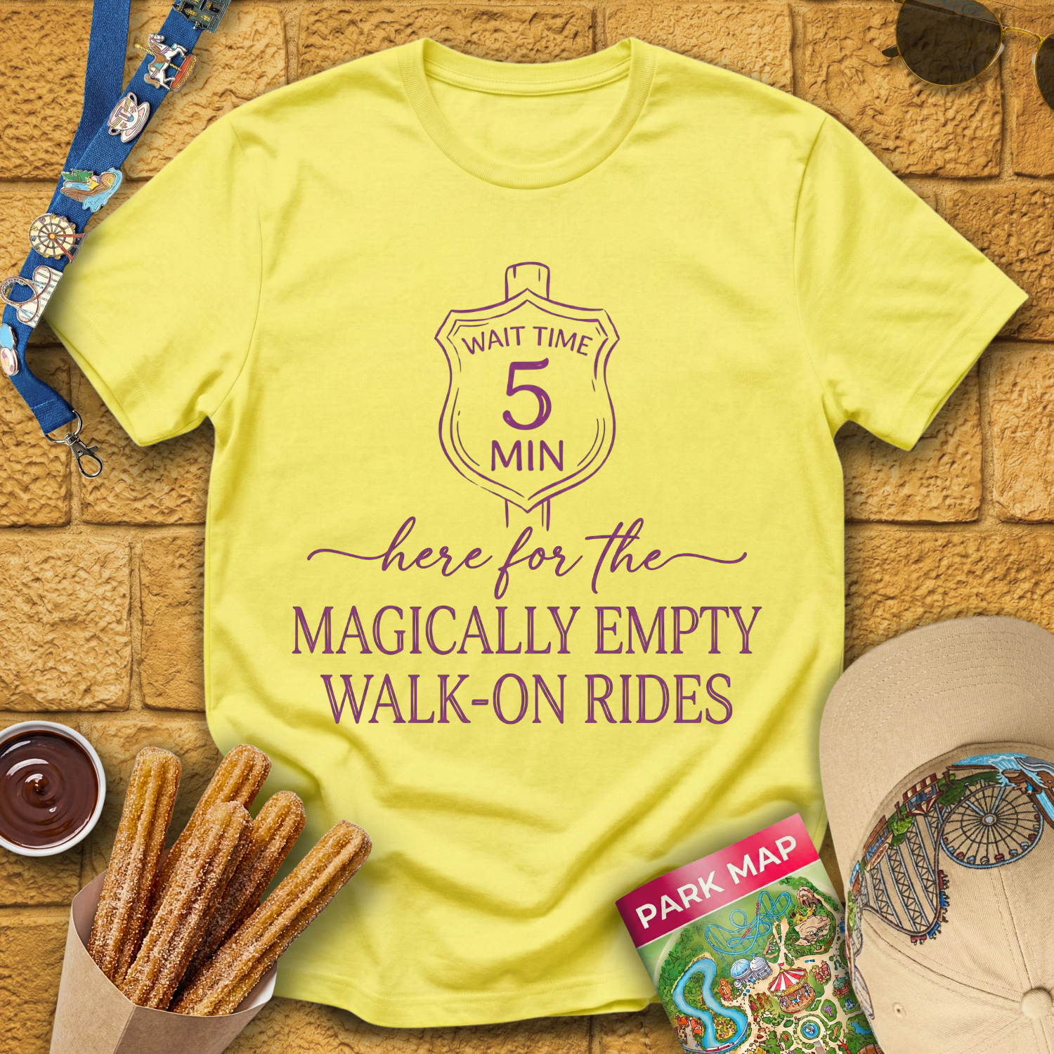 Walk-On Rides [Sleek] T-Shirt