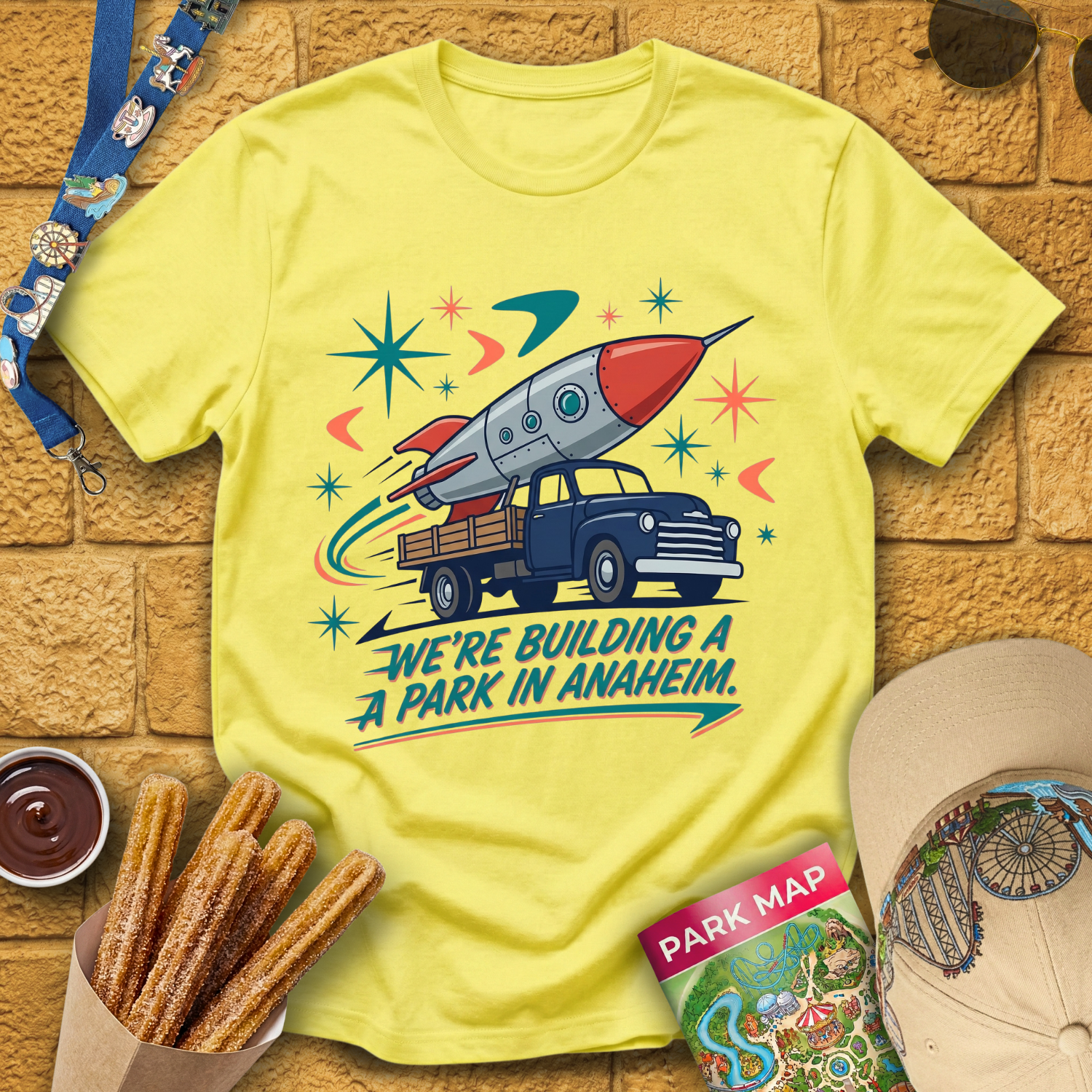 Building A Park [Rocket] T-Shirt