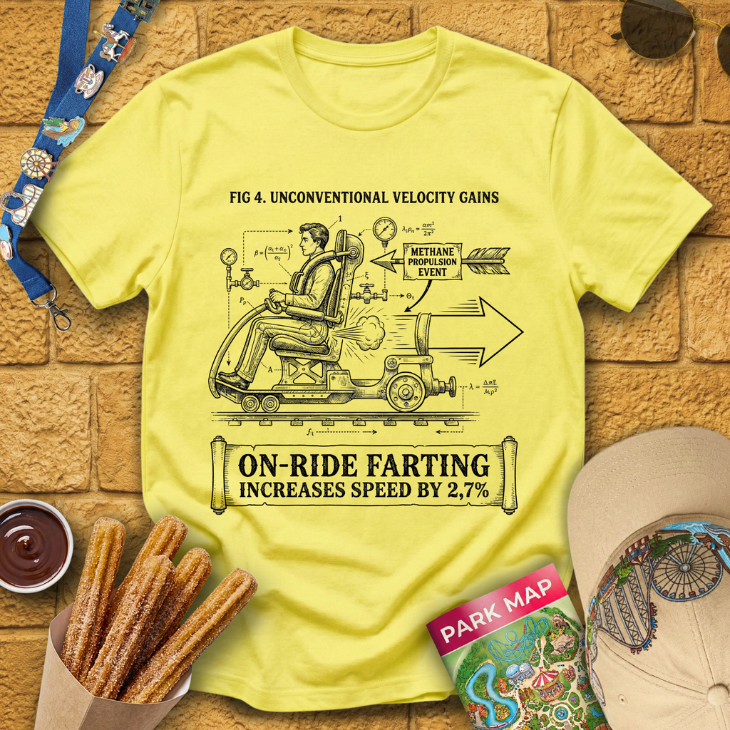 Farting Increases Speed [Tech] T-Shirt