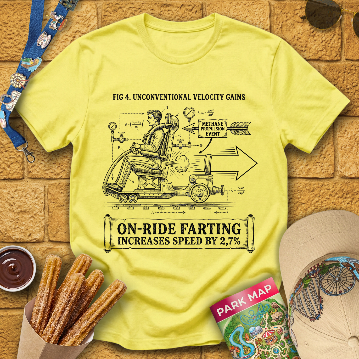 Farting Increases Speed [Tech] T-Shirt