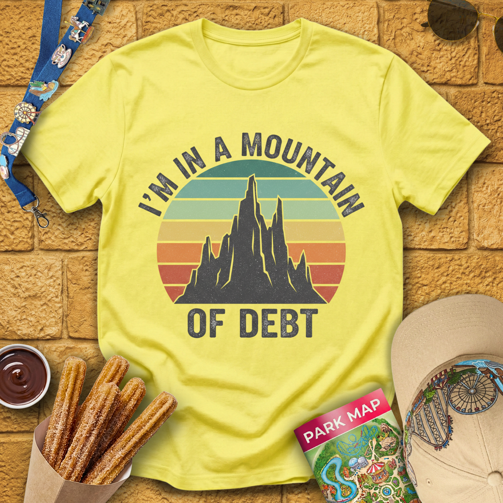 Mountain Of Debt [Vintage] T-Shirt