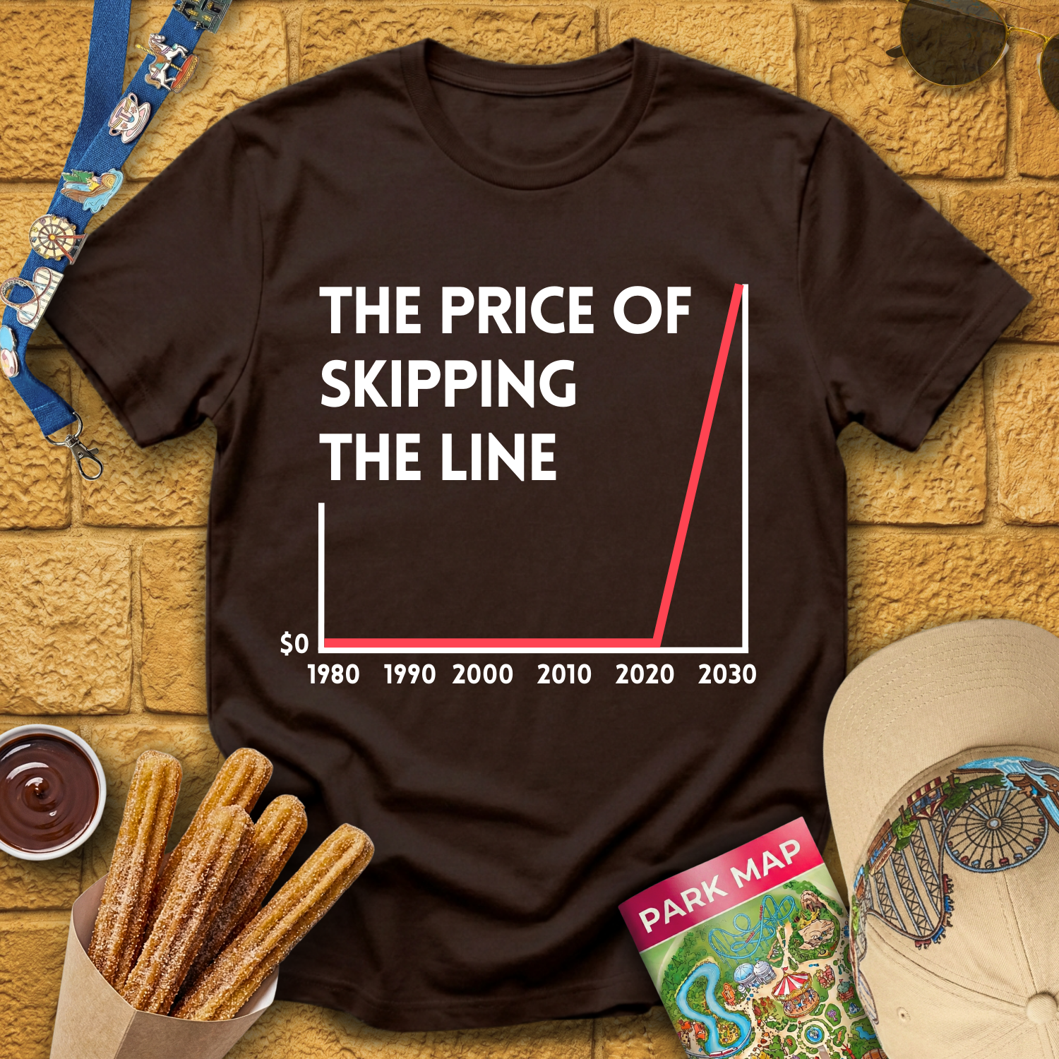 Price Of Line-Skipping T-Shirt