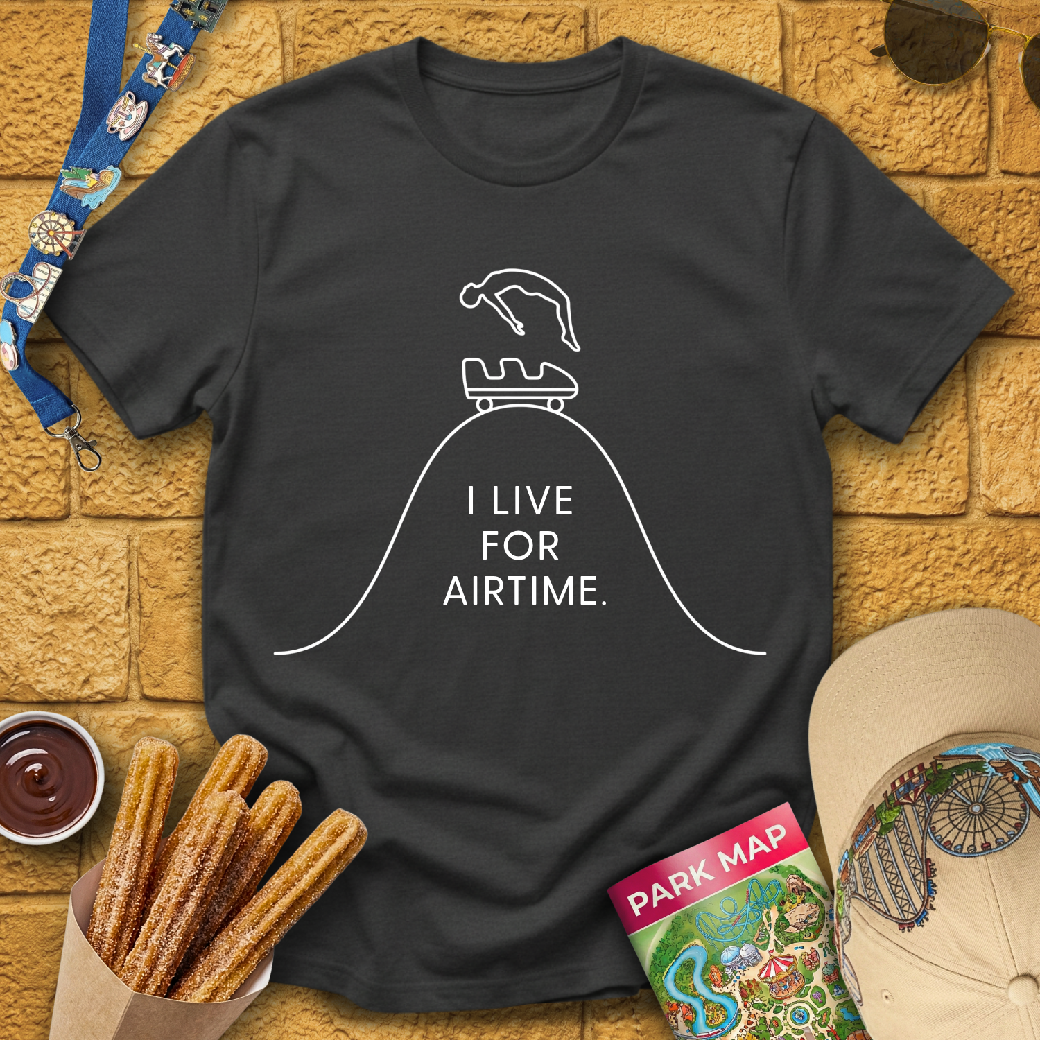 I Live For Airtime [Sleek] T-Shirt