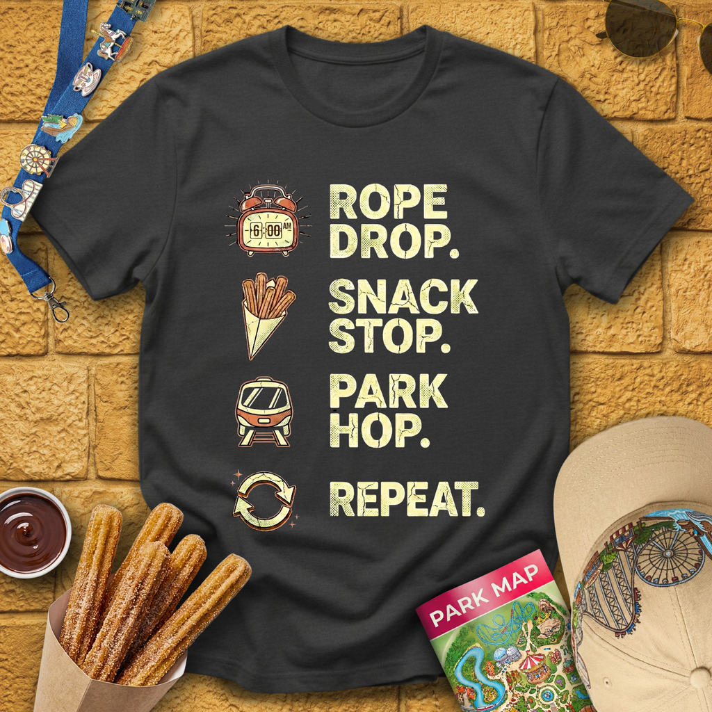 Rope Drop. Snack... [Bold] T-Shirt