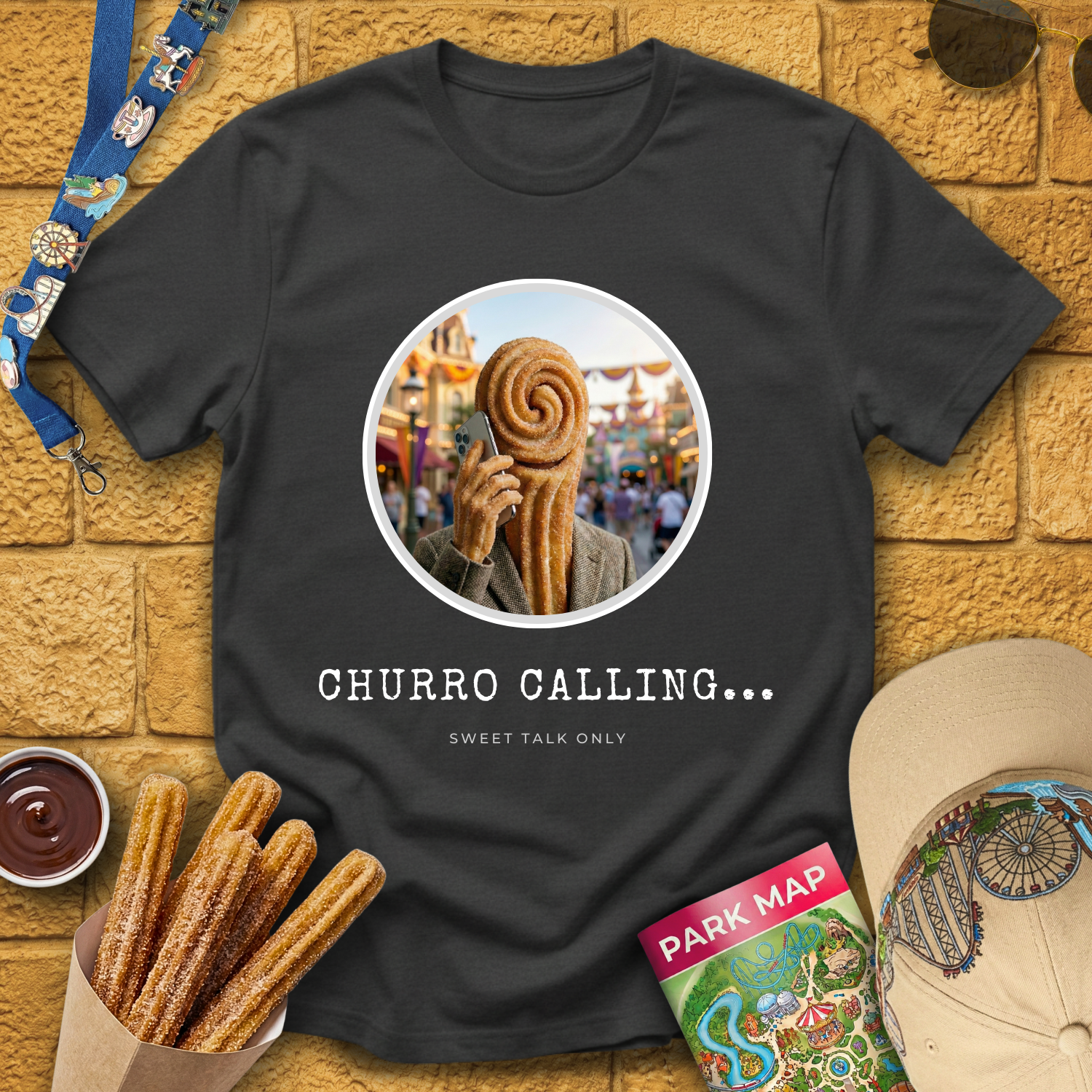 Churro Calling [Portrait] T-Shirt