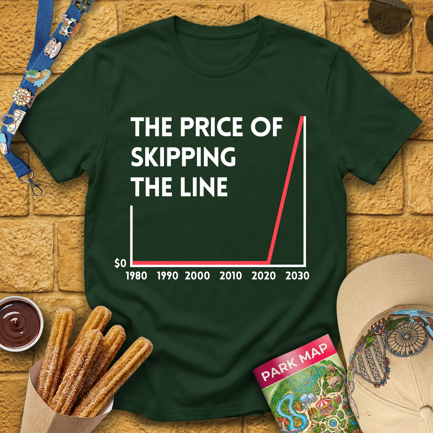 Price Of Line-Skipping T-Shirt