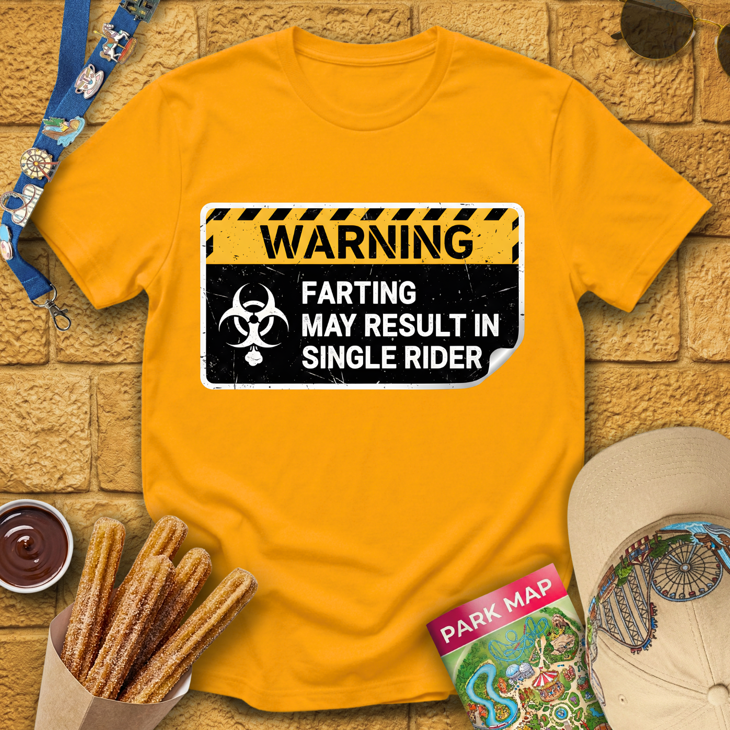 Farting Results In Single Rider T-Shirt