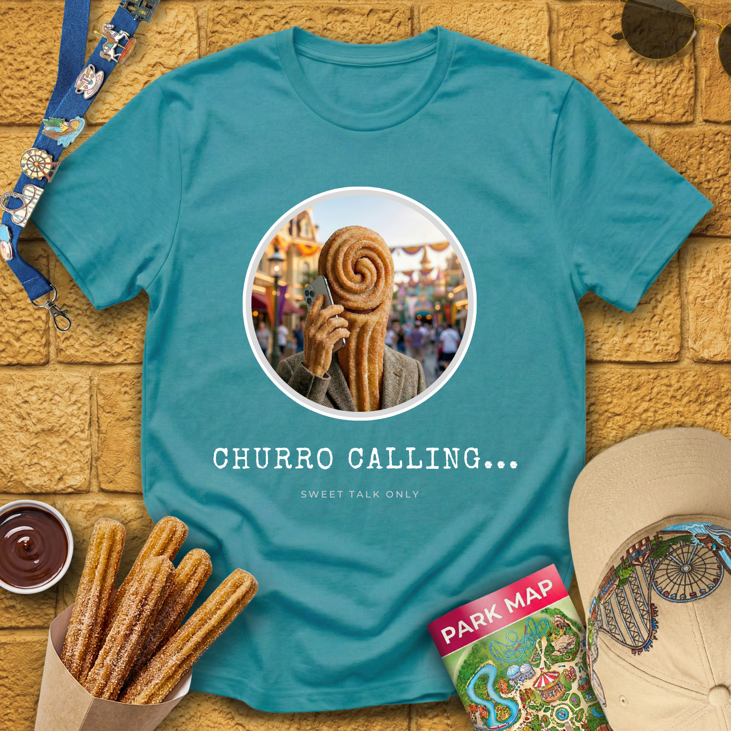Churro Calling [Portrait] T-Shirt