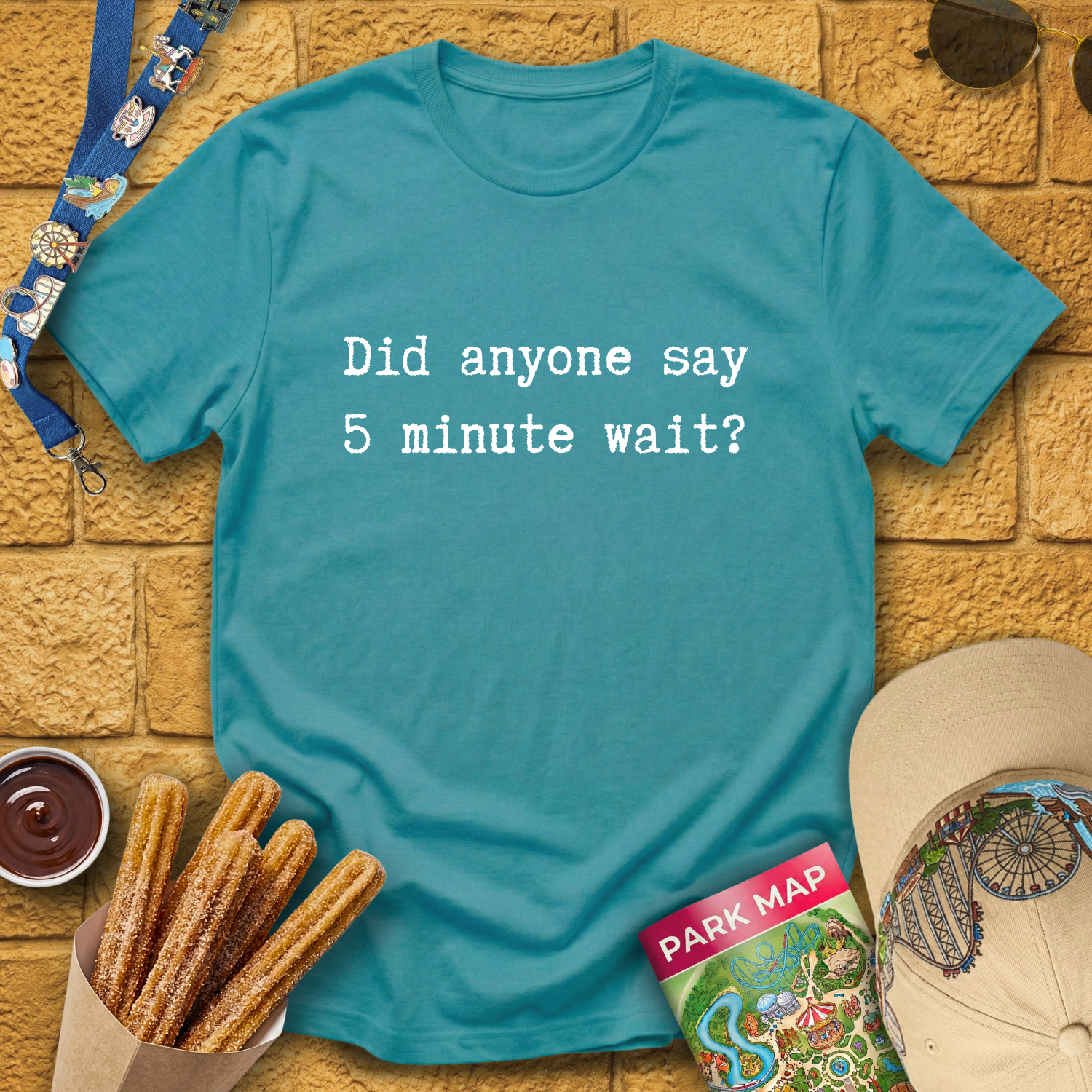 Wait Time 5 Minutes [Sleek] T-Shirt