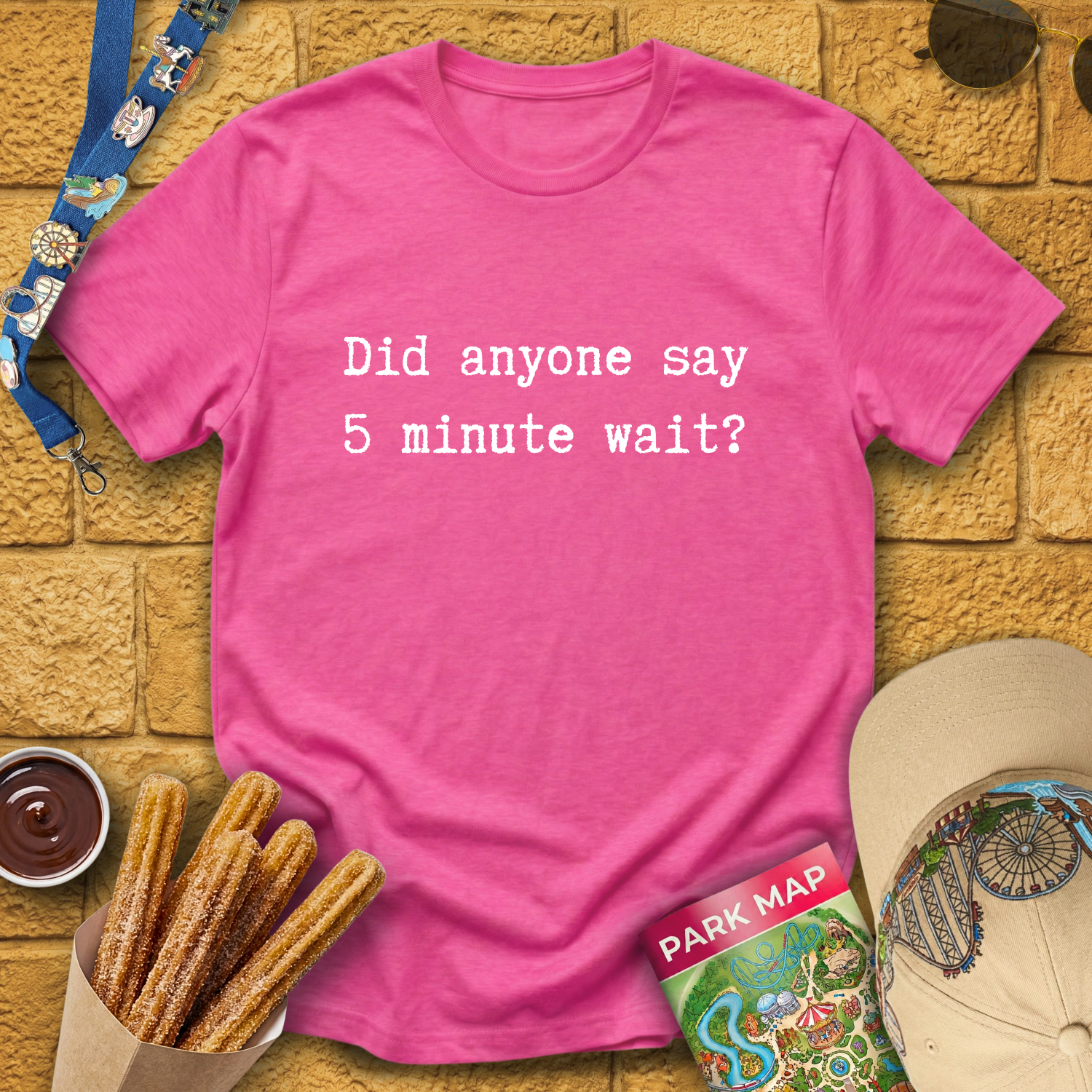 Wait Time 5 Minutes [Sleek] T-Shirt