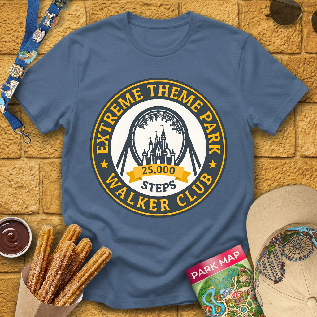 Extreme Theme Park Walker Club T-Shirt