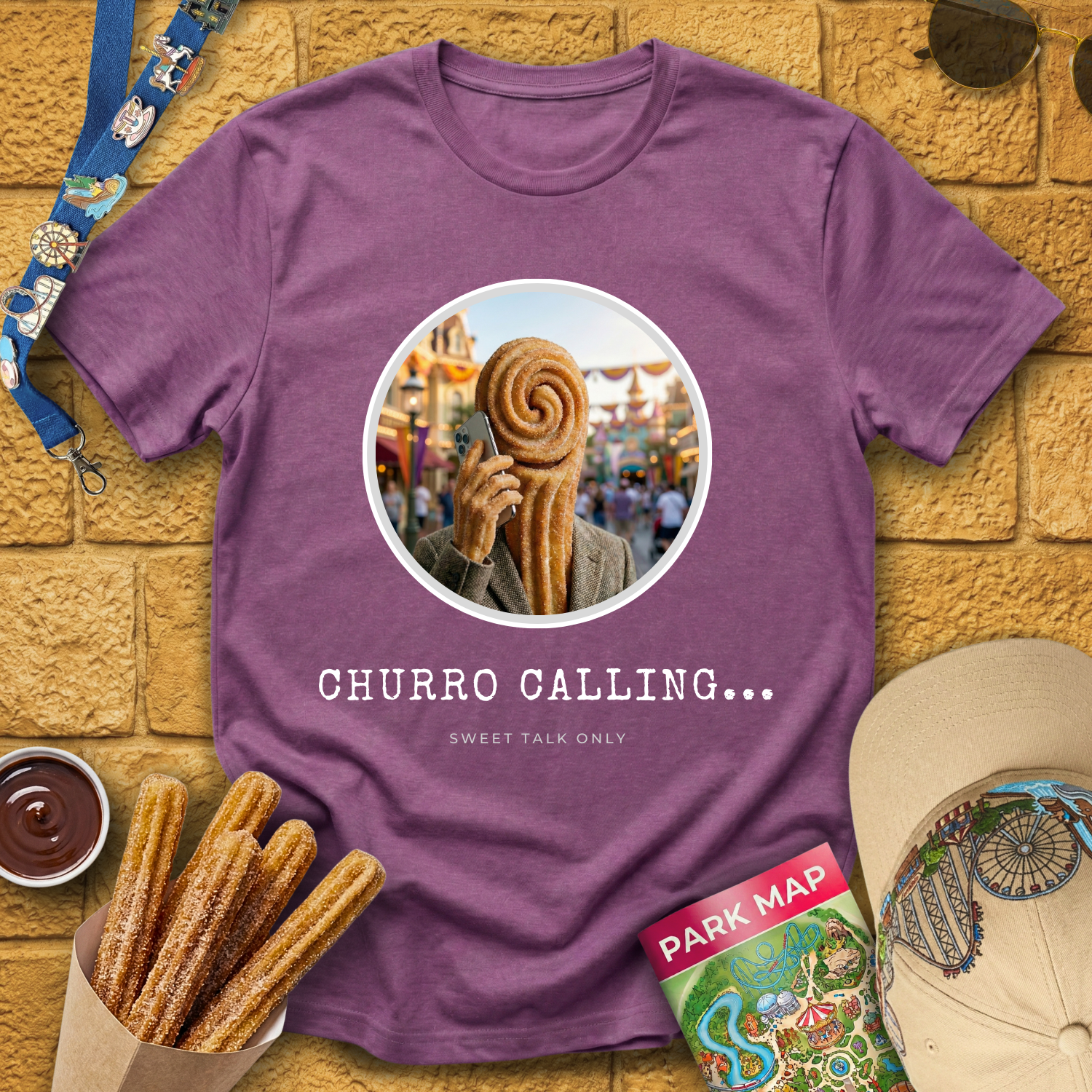 Churro Calling [Portrait] T-Shirt