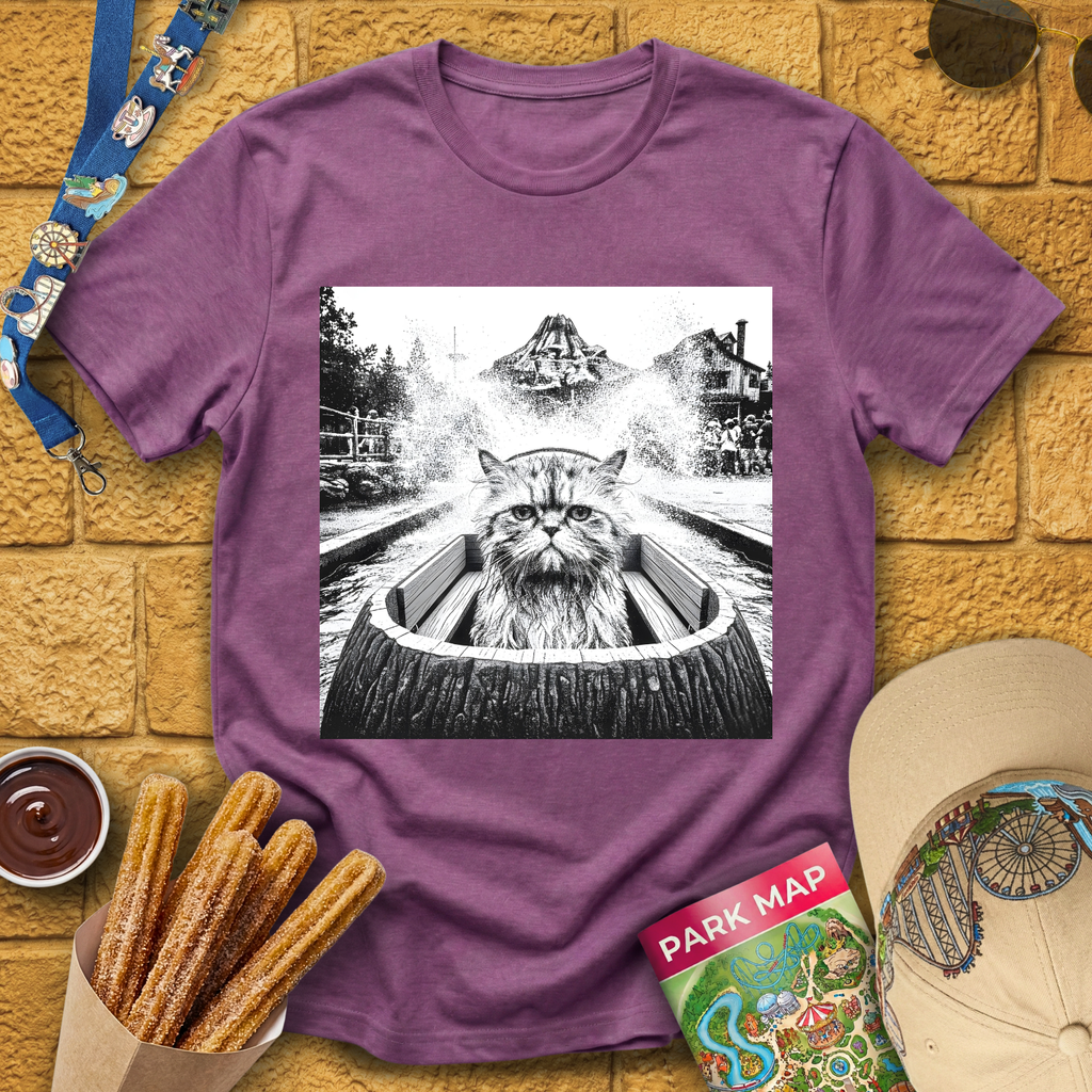 Cat Gettin' Wet T-Shirt