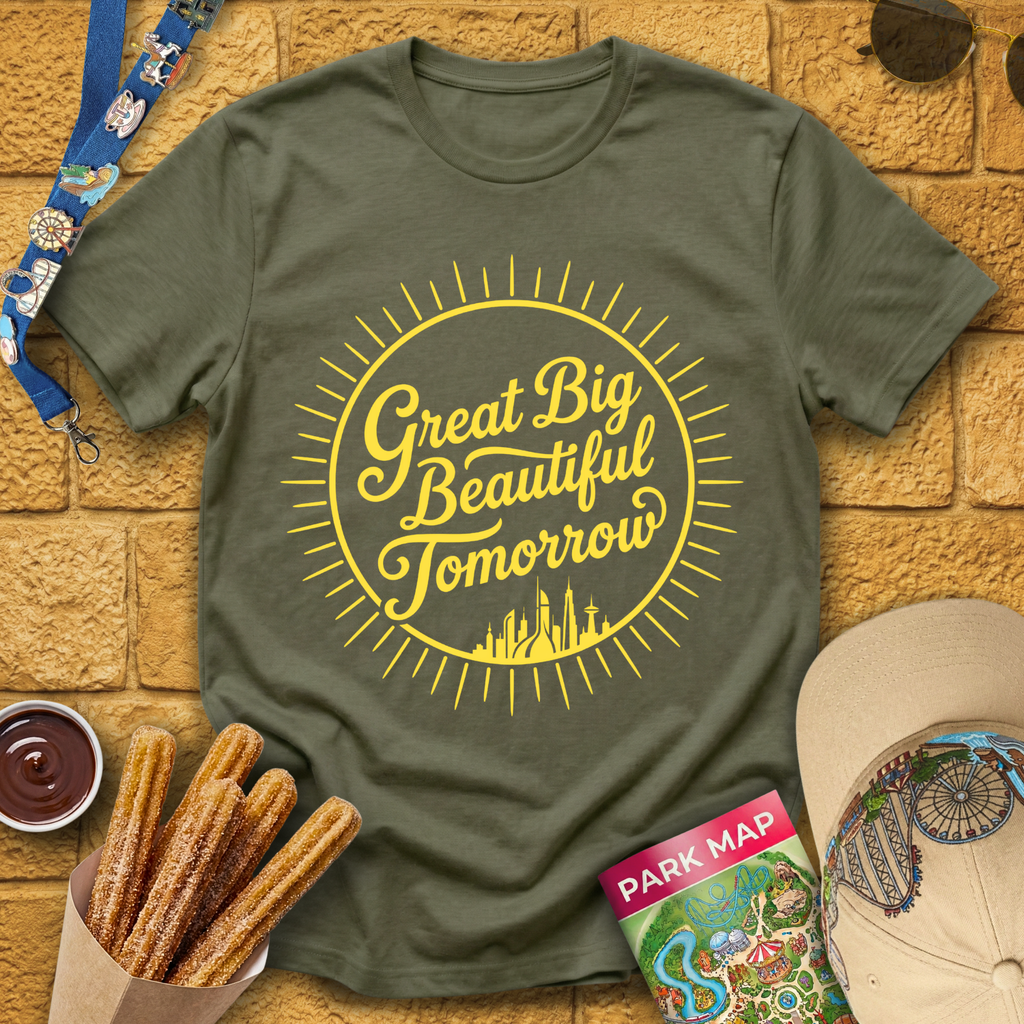 Big Beautiful Tomorrow [Badge] T-Shirt