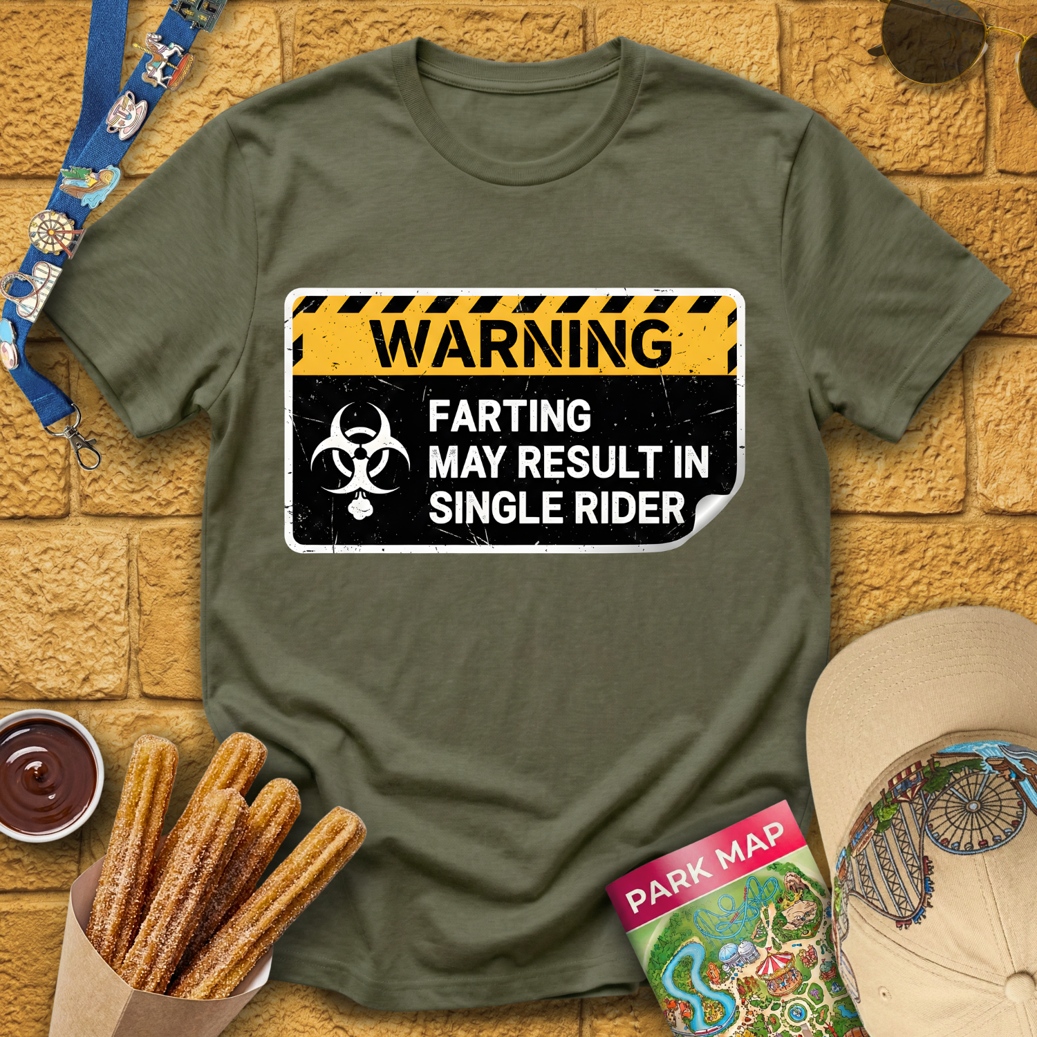 Farting Results In Single Rider T-Shirt