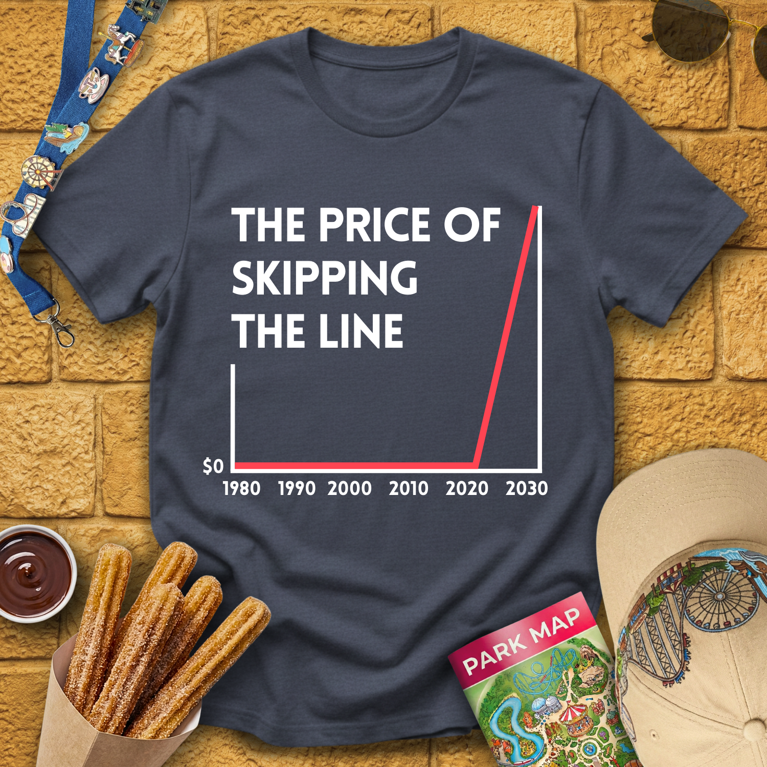 Price Of Line-Skipping T-Shirt