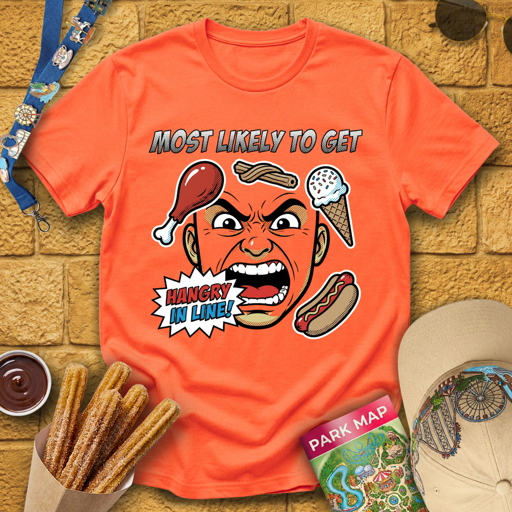 Hangry In Line [Comic] T-Shirt
