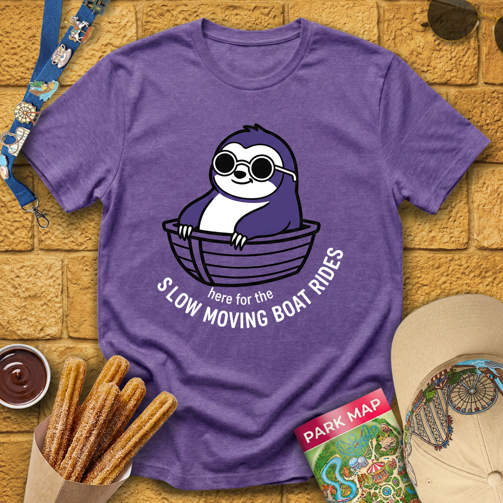 Slow Moving Boat Rides [Sloth] T-Shirt