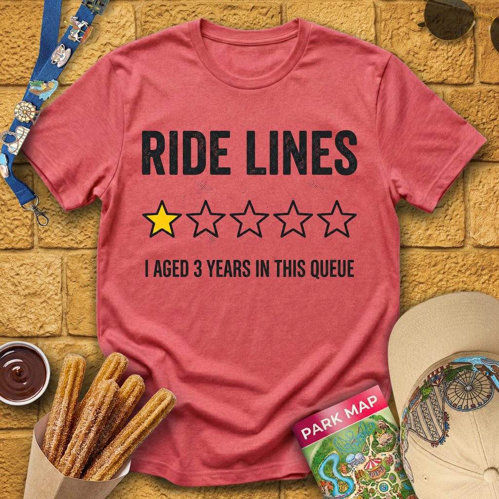 Ride Lines ★ ✰ ✰ ✰ ✰  T-Shirt