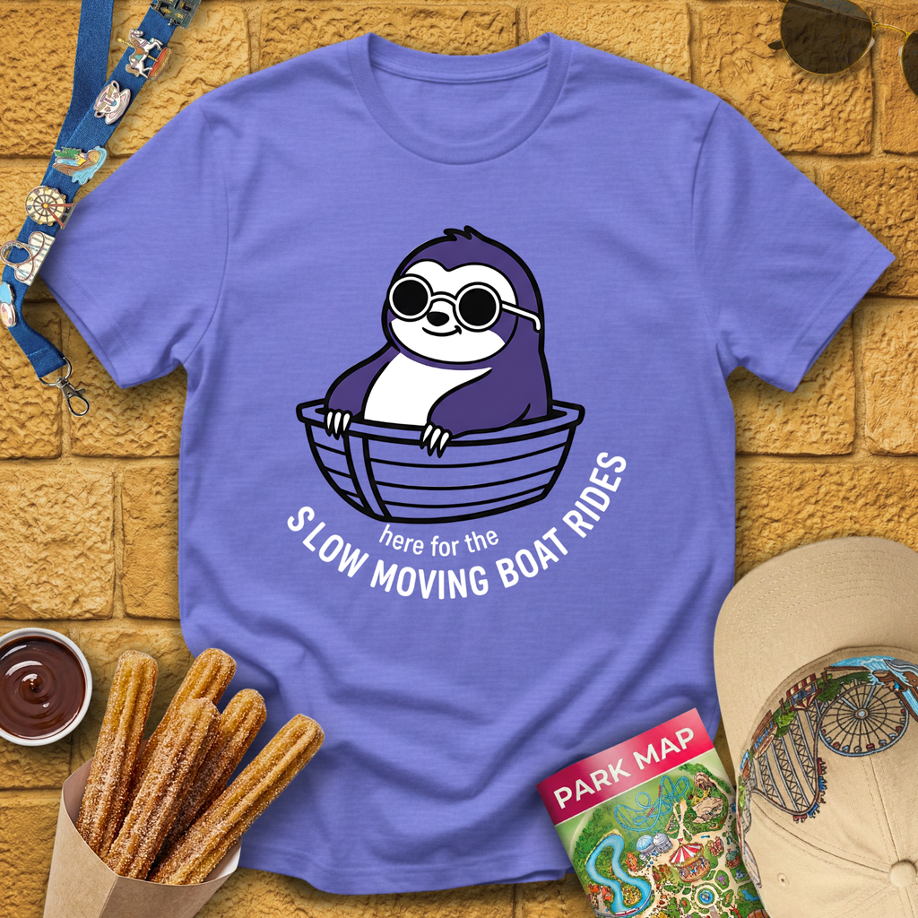 Slow Moving Boat Rides [Sloth] T-Shirt