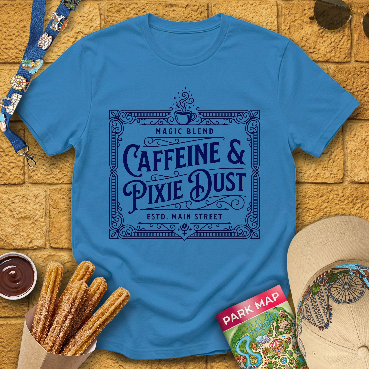 Caffeine & Pixie Dust [Victorian] T-Shirt