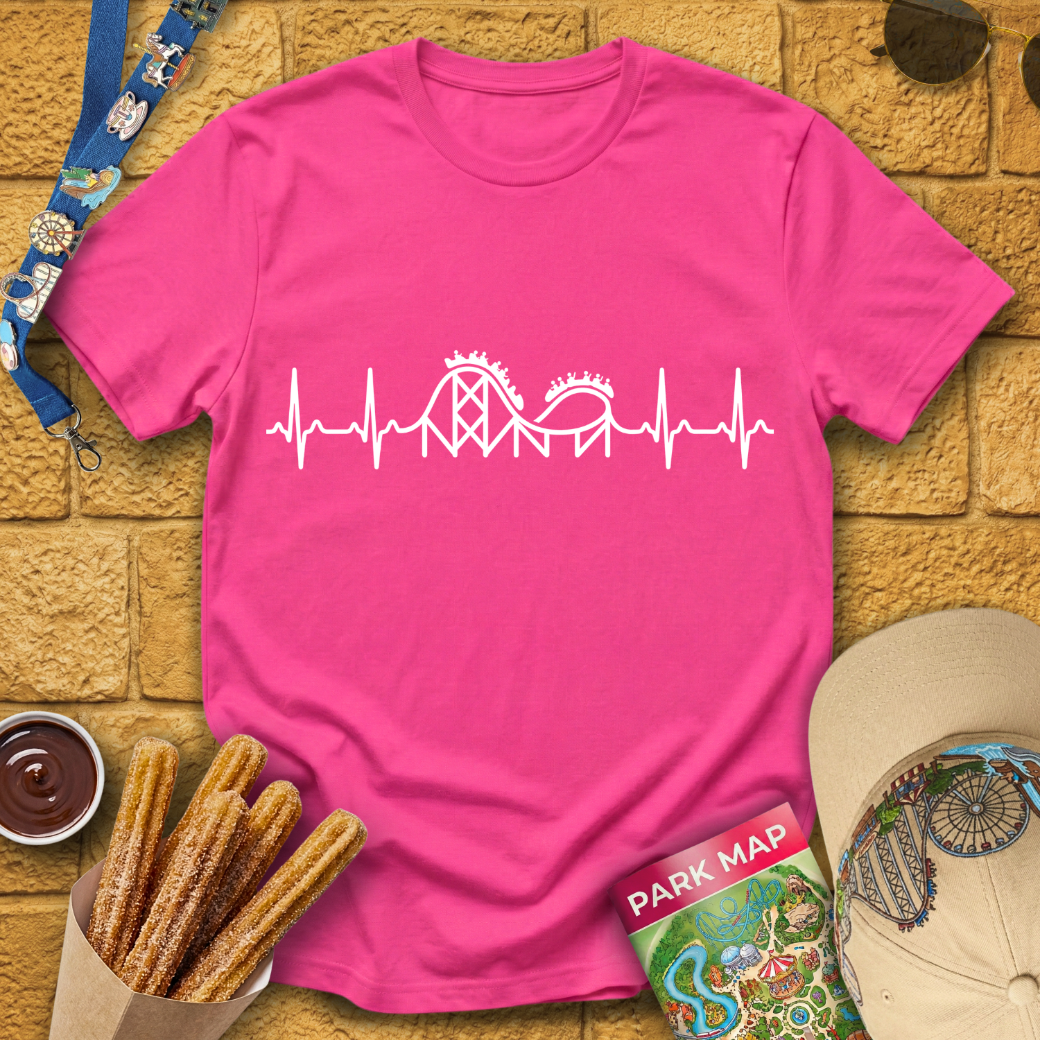 Coaster Heartbeat T-Shirt