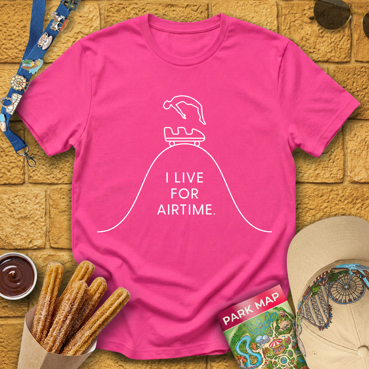 I Live For Airtime [Sleek] T-Shirt