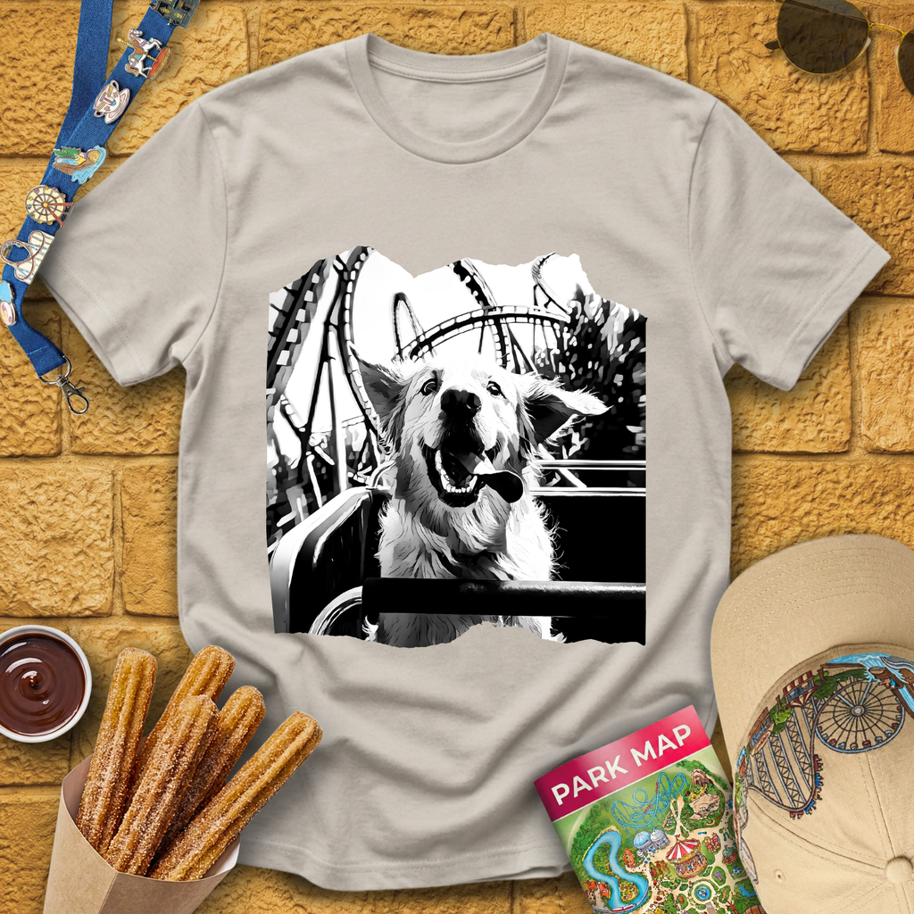 Golden Retriever Dog Coaster T-Shirt