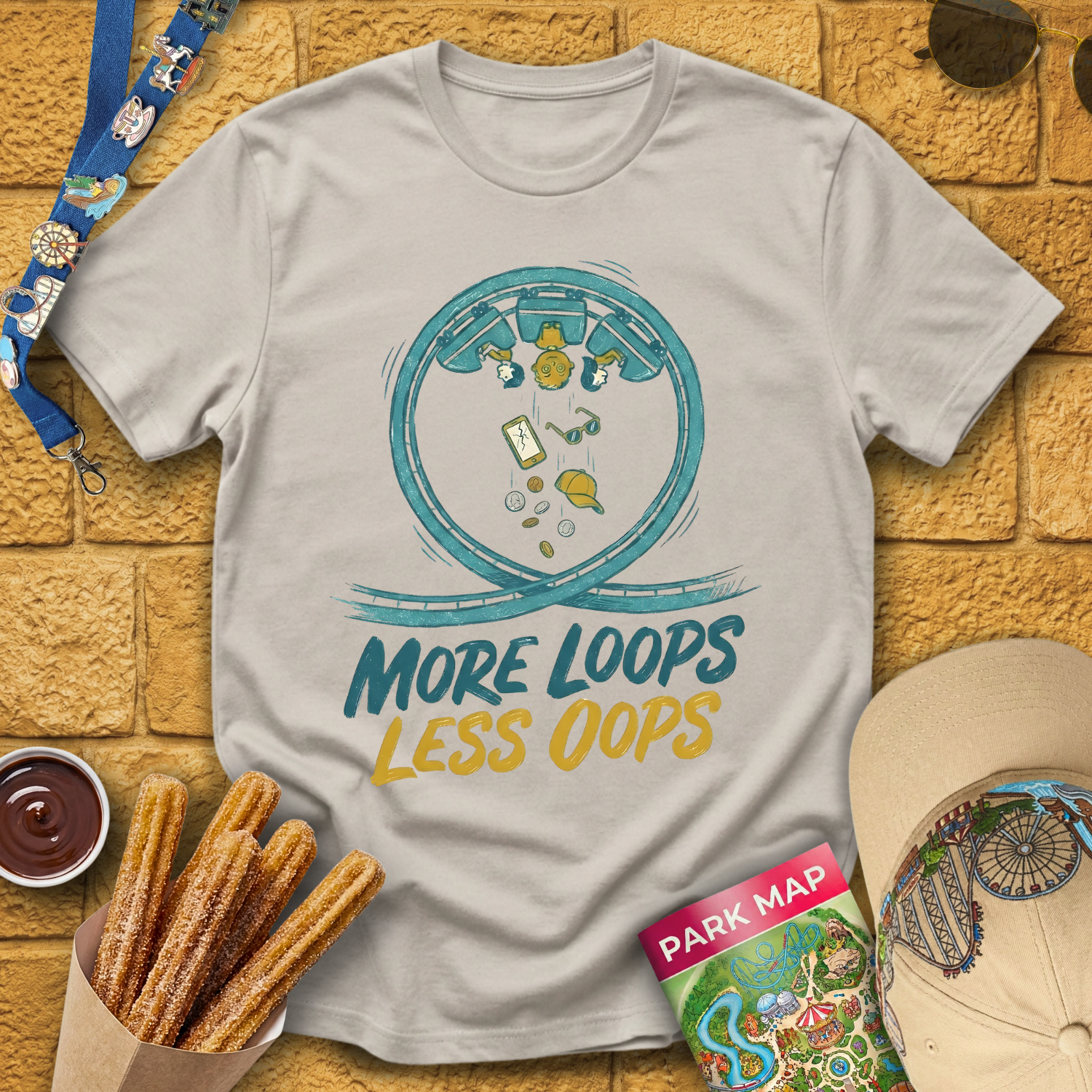 More Loops, Less Oops T-Shirt