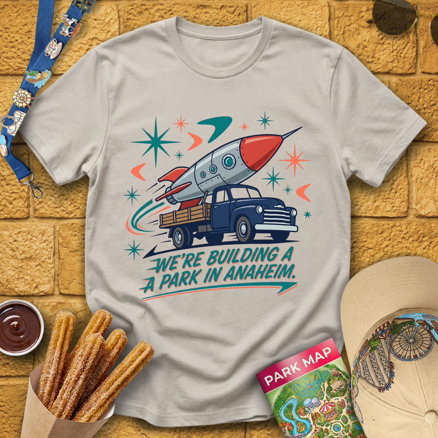 Building A Park [Rocket] T-Shirt