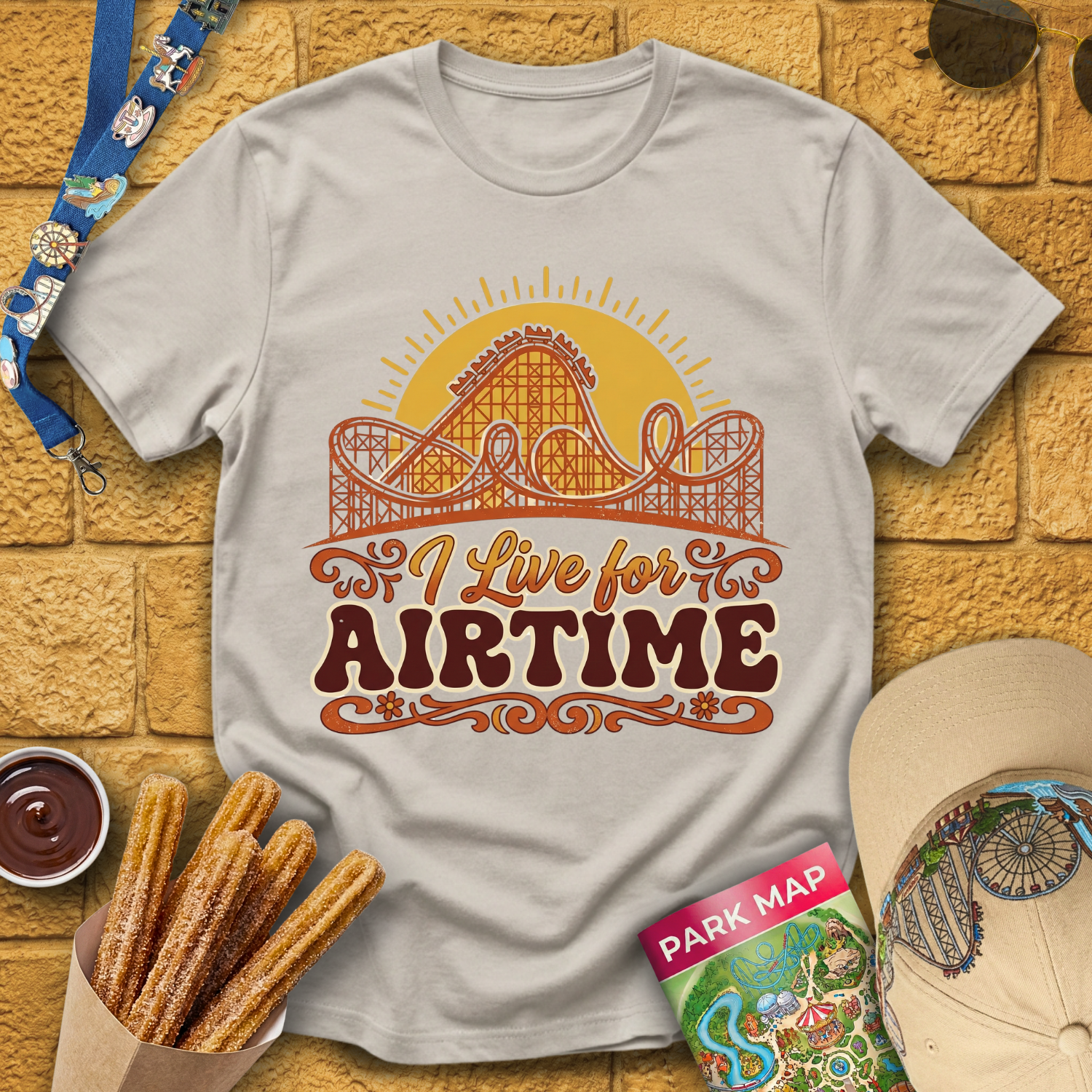I Live For Airtime [70s] T-Shirt