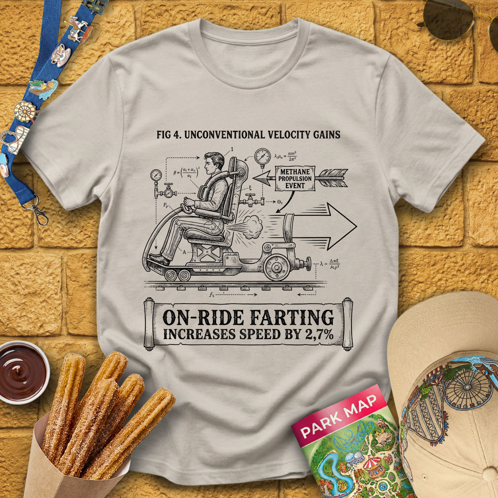 Farting Increases Speed [Tech] T-Shirt