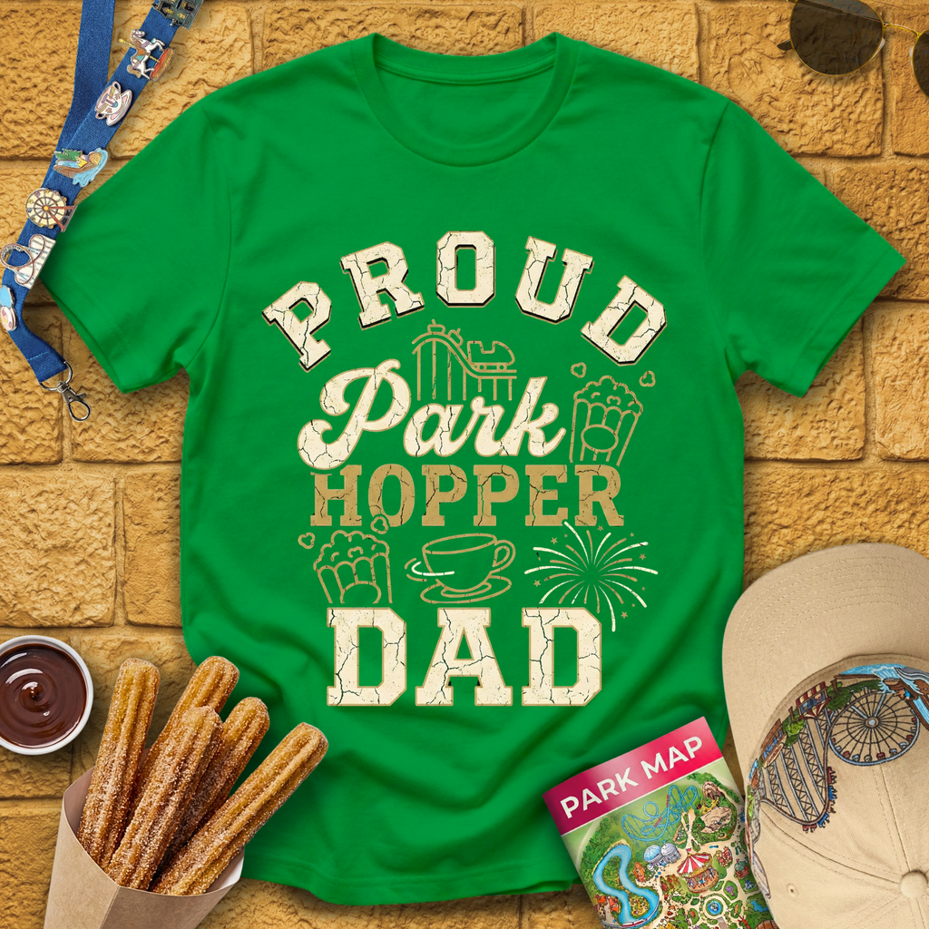 Proud Park Hopper Dad [Bold] T-Shirt