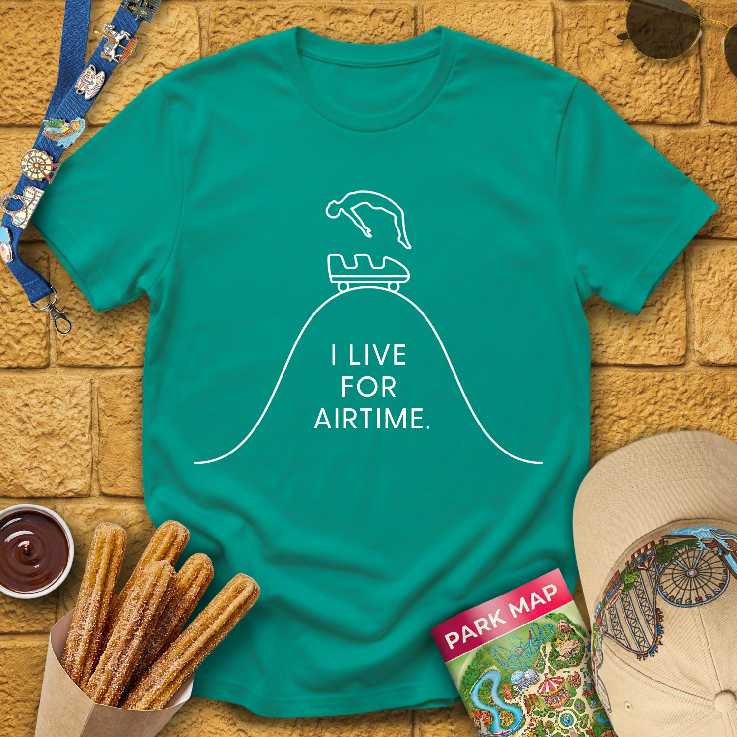 I Live For Airtime [Sleek] T-Shirt