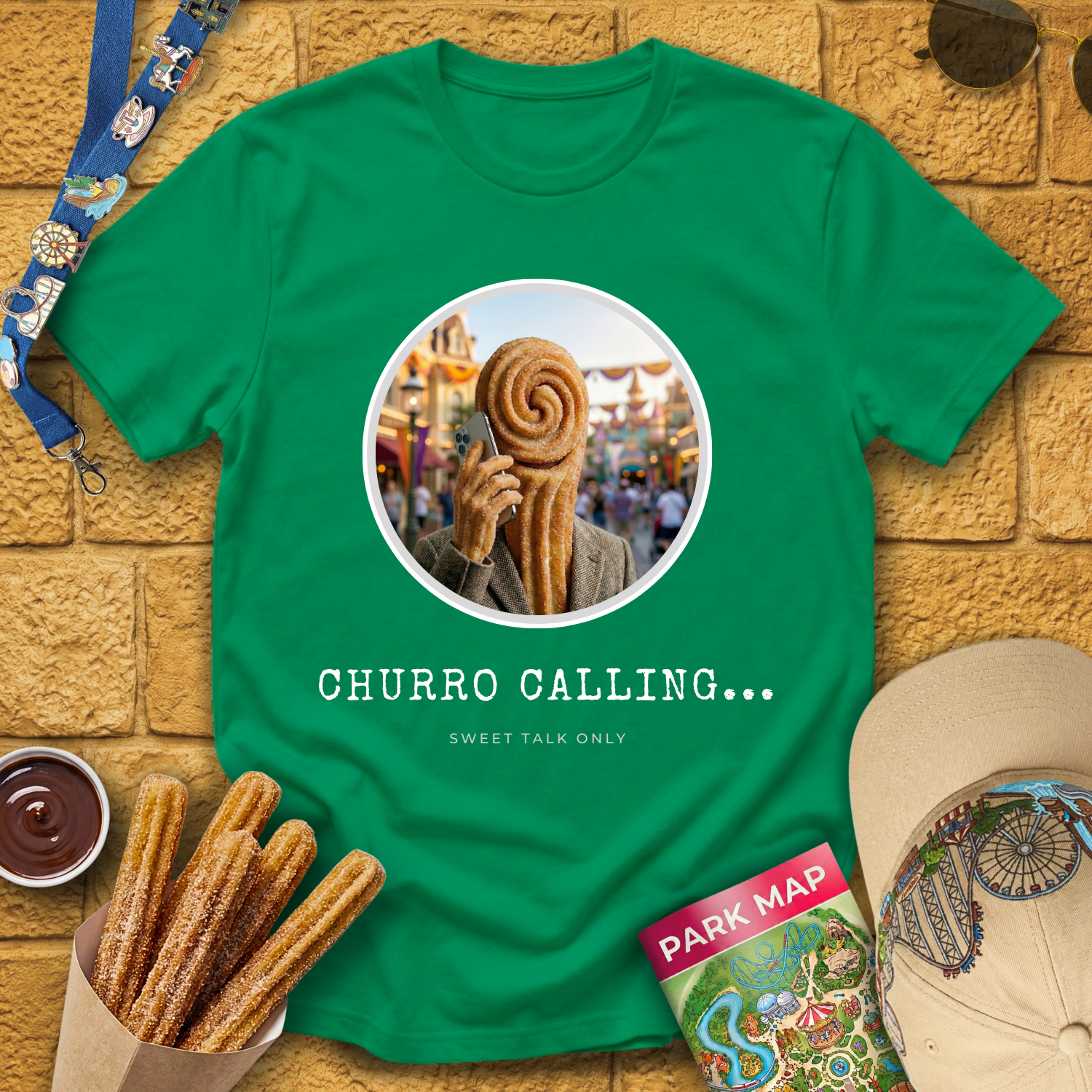Churro Calling [Portrait] T-Shirt