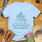 Slow Moving Boat Rides [Sleek] T-Shirt
